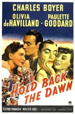 Hold Back the Dawn –  a captivating tale of love, loss, and resilience against the backdrop of wartime Europe!