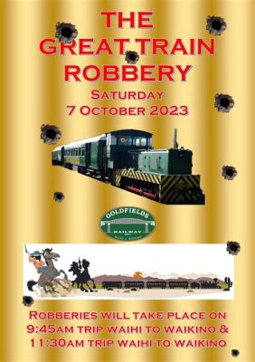  The Great Train Robbery: การผจญภัยของโจรรถไฟและการต่อสู้เพื่อความยุติธรรม!