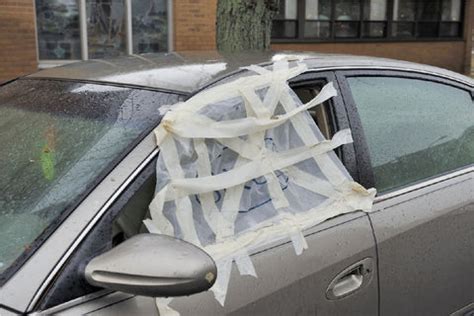 How to Tape Up a Broken Car Window: A Journey Through Chaos and Creativity