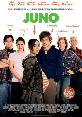 Juno 2007:  a quirky journey into teenage pregnancy and unexpected love! 