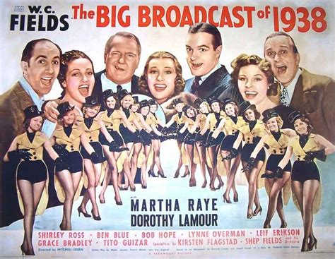 The Big Broadcast of 1938,  a Musical Extravaganza with Hilarious Hijinks and Dazzling Dances!